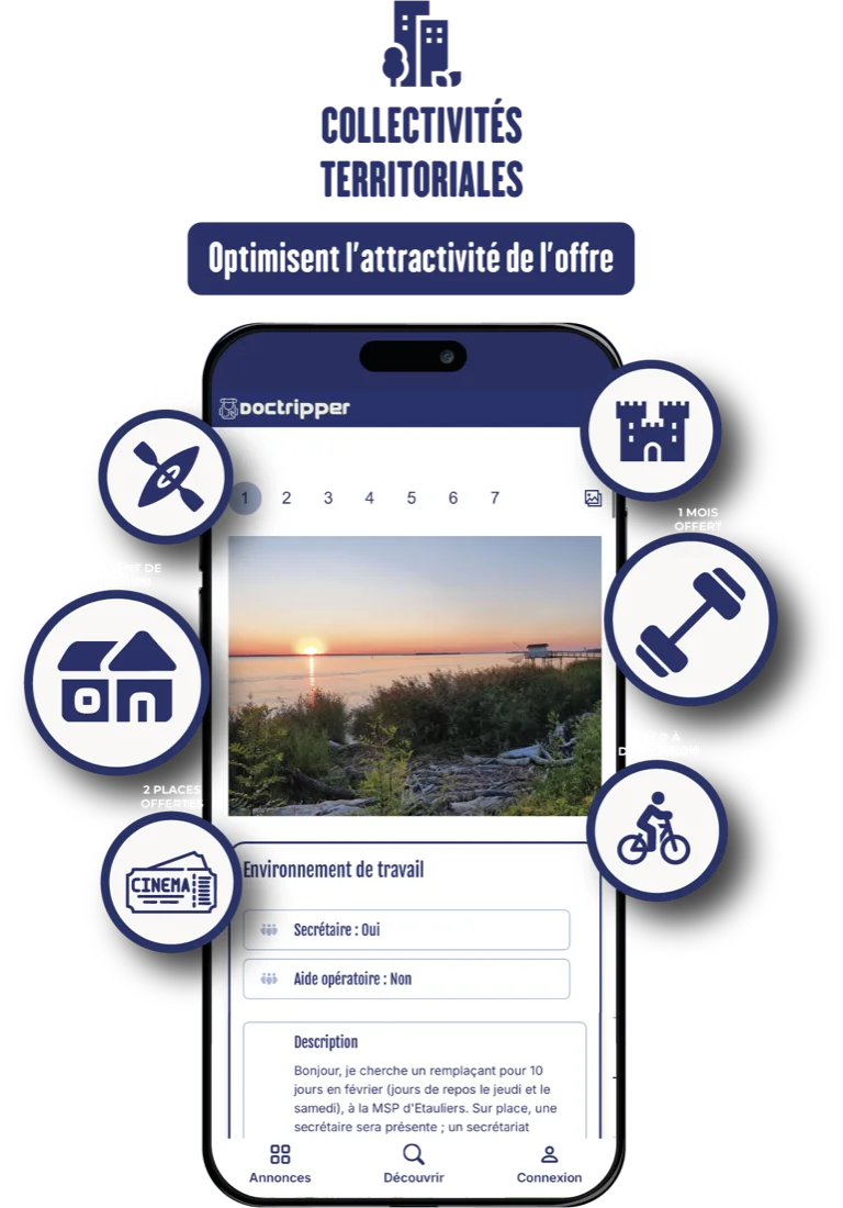Les collectivités territoriales optimisent l'attractivité de l'offre : logement, loisirs, sport, culture.